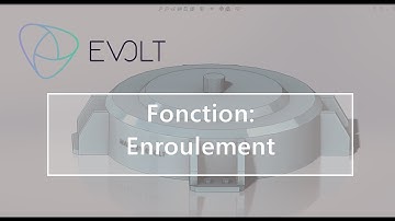 Fonction Enroulement - Ecrire du texte sur une face non plane - Evolt Academy - Formation Solidworks