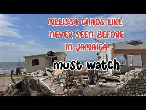 DISTRUCTION ON ANOTHER LEVEL, LIKE NEVER SEEN BEFORE #MELISSA #HURRICANE