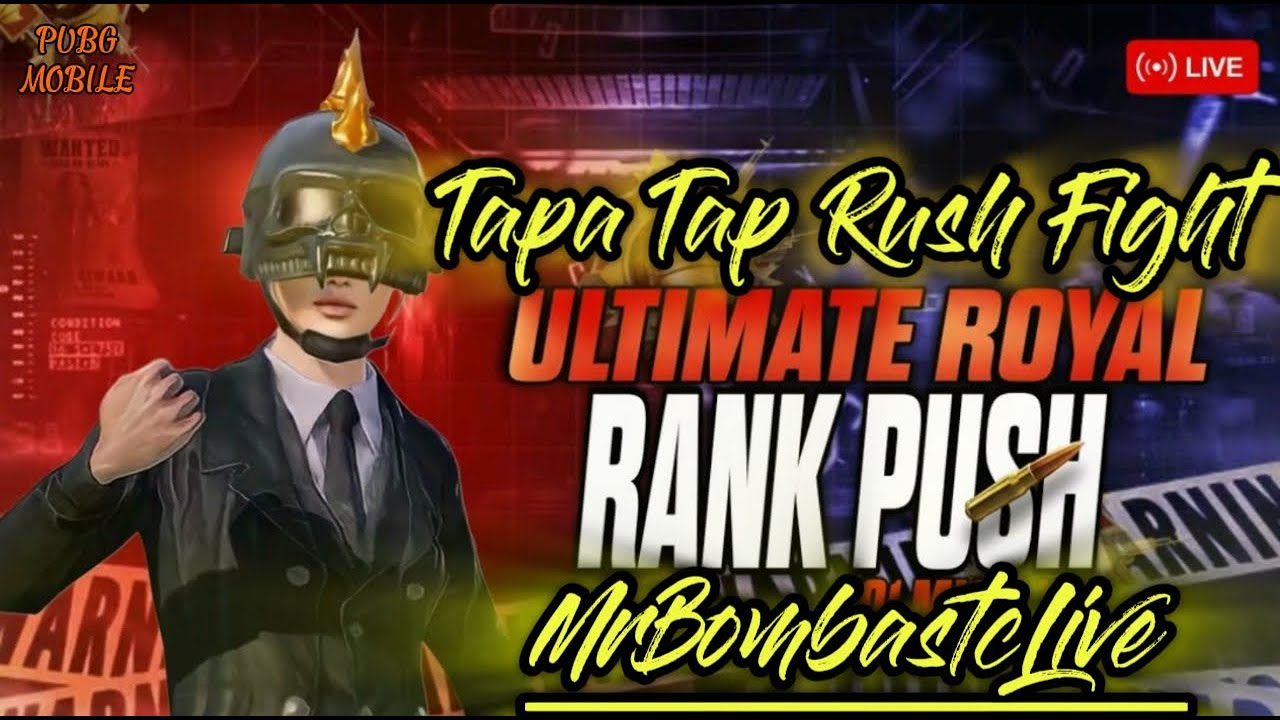 TAPA TAP WITH ULTIMATE ROYALE LOBBY | ROAD TO TOP 100 RANK ...