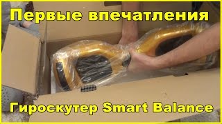 видео Гироскутер Smart balance 6.5 дюймов + автобаланс + тао тао белое граффити