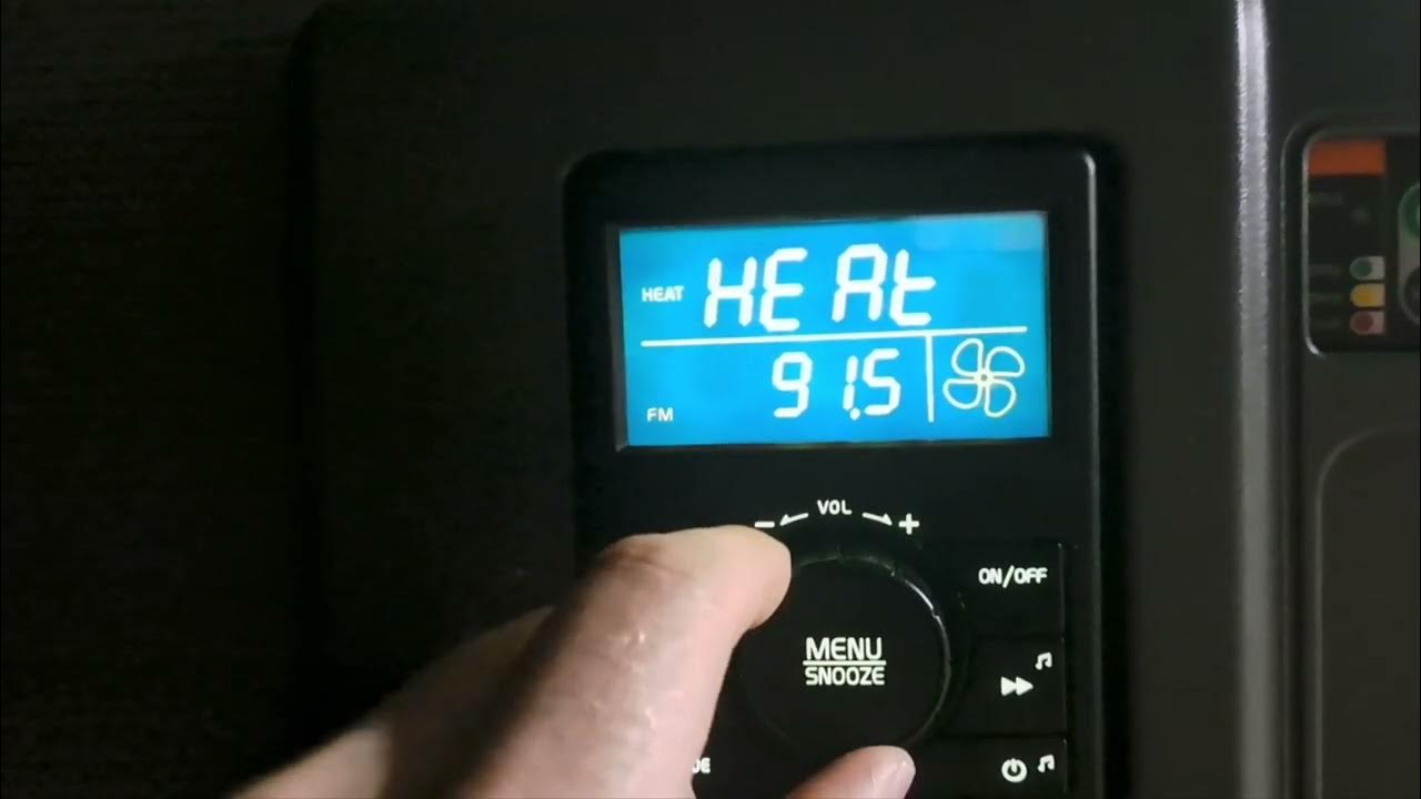 volvo bunk heater control YouTube
