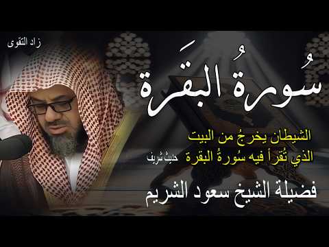 سورة البقرة || الشيخ سعود الشريم || Surat Al Baqarah بدون اعلان داخل