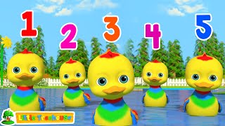 Five Little Ducks + More Nursery Rhymes & Kids Songs by Little Treehouse