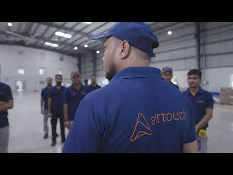 factory walkthrough - video from Airtouch