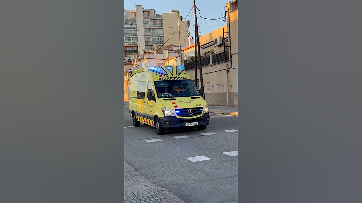 AMBULANCIA SVA DEL SEM ACUDIENDO A SERVICIO URGENTE #112 #emergency #ambulance #eme #response