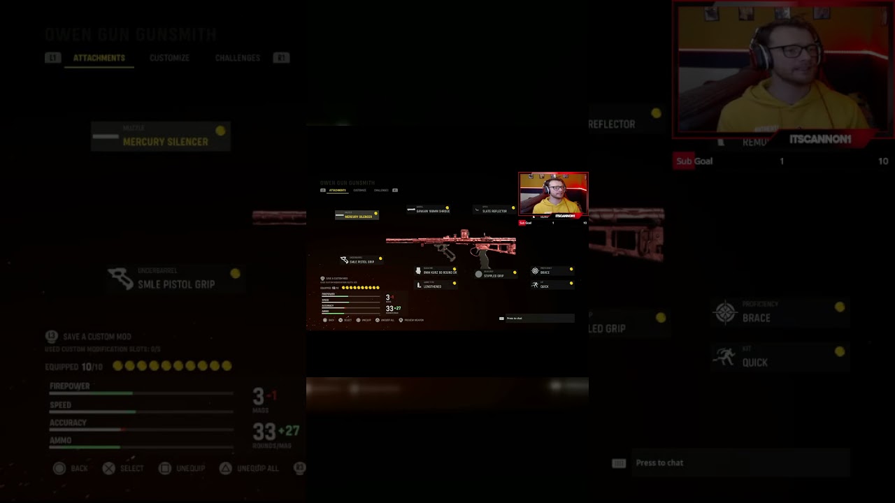 Search And Destroy Vanguard Owen Gun Set Up 