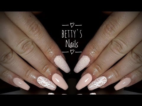 Ballerina Coffin Nails Shape And File Tutorial