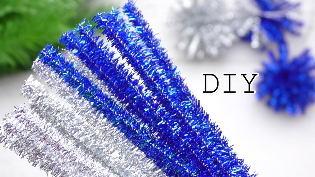 Amazing 🎄 Craft from Chenille Wire for New Year's🎄 YouTube