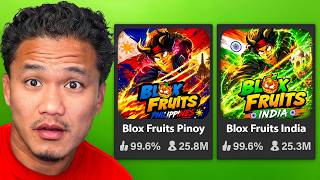 I TRIED ROBLOX BLOX FRUITS FROM DIFFERENT COUNTRIES..