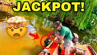 Someone Call The Game Warden Because This Magnet Fishing Jackpot is INSANE!!!