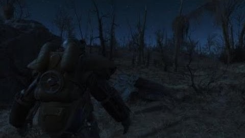 Fallout 4 power armor near robotics disposal ground