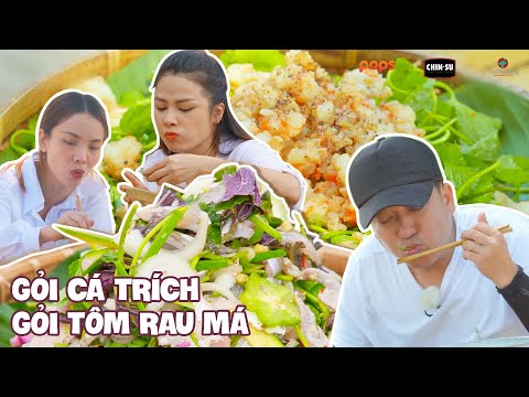 Video Trường Giang làm 2 món Gỏi Hải Sản ngon siêu uy tín... - youtube