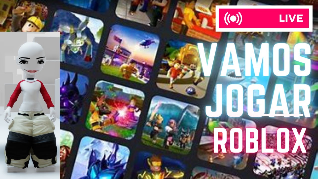 ROBLOX - VAMOS JOGAR AO VIVO! #roblox #live #aovivo 