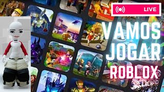 ROBLOX - VAMOS JOGAR AO VIVO! #roblox #live #aovivo 