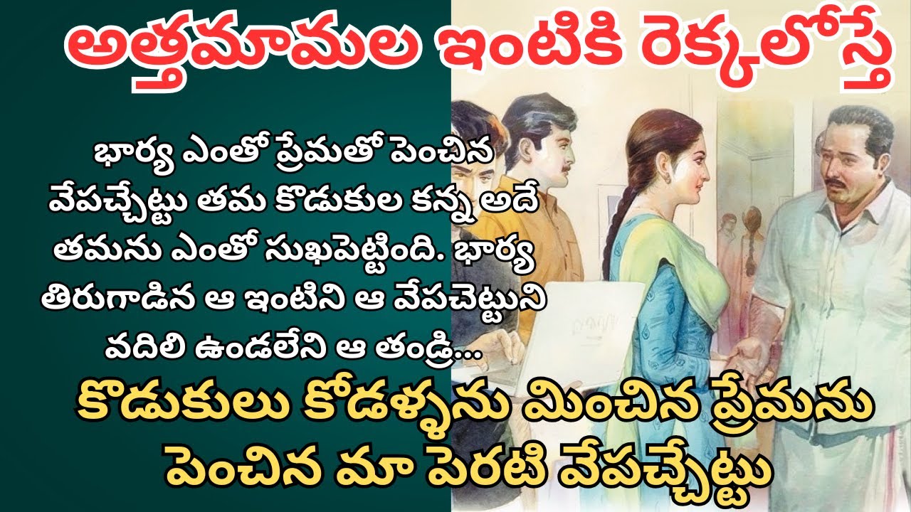అత్తమామల ఇంటికి రెక్కలోస్తే/ Telugu Audio Stories/Telugu Kathalu