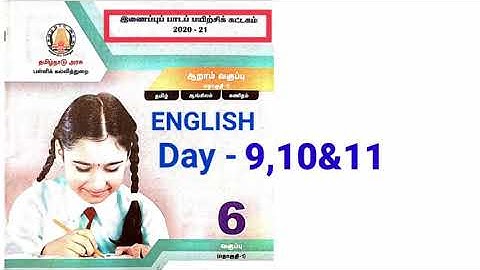 Bridge course module -6 -English- Day- 9,10 and 11...