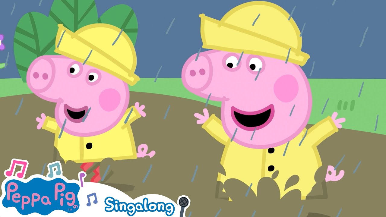 🎶 Muddy Puddles Song + More Singalong Songs | Nursery Rhymes For Kids ...