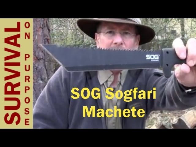 SOG SOGfari Machete 10 Inch MC04-N, 50% OFF