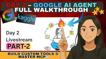 PART 2  Google AI Agents Day 2 | Agent Tools, MCP, & Long-Running Actions Explained (Hands-On Demo)