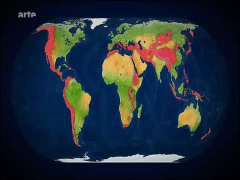 Risques naturels dans le monde. Dessous des Cartes. 10mn40.