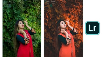 MOODY Red in Lightroom cc Mobile tutorial II Dark Red Color Toning Effect in Lightroom cc