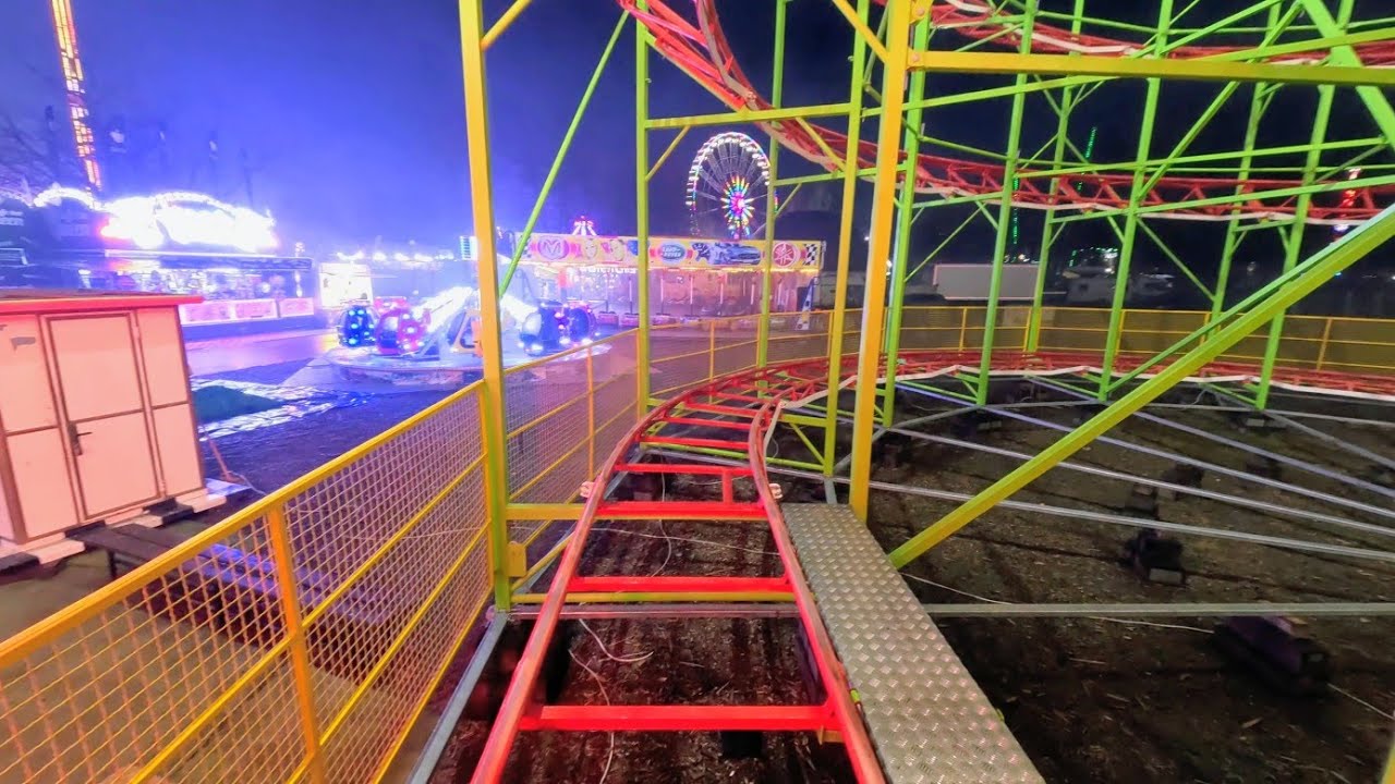 Horská Dráha Cyklon (Štaubert) - Onride POV at Matějská Pout' in Praha 2026!