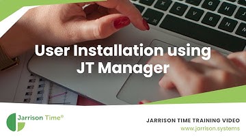 User Installation using JT Manager