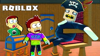 Roblox Escape The Corrupt Captain - Scary Obby | Shiva and Kanzo Gameplay