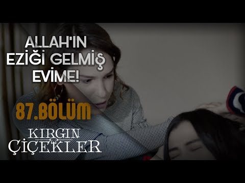 Meral ile kavga etmeye çalışan Harika! - Kırgın Çiçekler 87.Bölüm