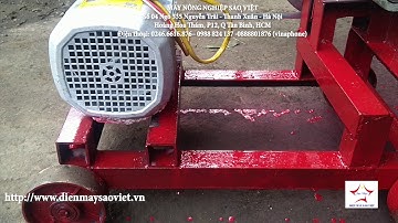 Máy nổ bỏng ống gạo chạy điện 220v