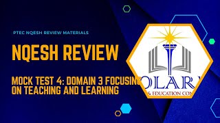 NQESH Mock Test 4:Domain 3 Focusing on Teaching and Learning