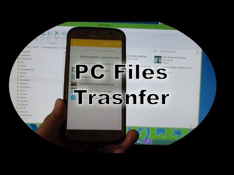 Samsung Galaxy S7: How to Transfer Musics / Pictures / Videos From Computer (Drag & Drop)