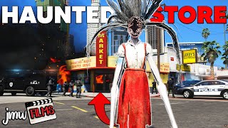 TERRIFYING CREATURE HAUNTS GROCERY STORE! | GTA 5 RP