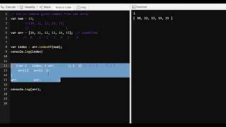 Splice Function Remove Element from an Array in Javascript | Important Interview Question