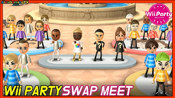 Wii Party (Wii パーティー) Swap Meet (Master CPU, Eng Sub ) Player Takumi