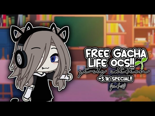 Free OCS (Tomboy) /Gacha Life/ Gacha Club/ Gacha Edit/ Gacha Girl/ Gac, Oc Drawing Edits