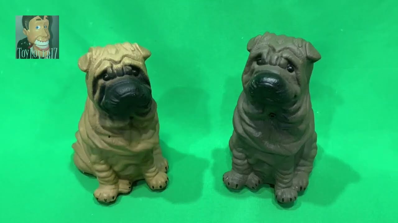 Motion Activated Barking Shar Pei Dogs YouTube