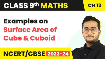 Examples on Surface Area of Cube and Cuboid (Part 1) | Class 9th Maths Chapter 13