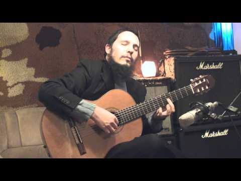 נדב בכר ניגון יפה לשבת בגיטרה קלסית Nadav Bachar Nigun For Shabt 