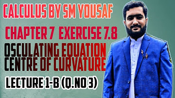 calculus chapter 07 exercise 7.8 q no 3 Lecture 1-B in urdu