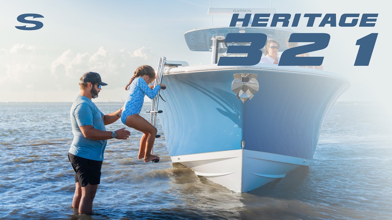 Easy Bow Access | Heritage 321 Optional Bow Ladder