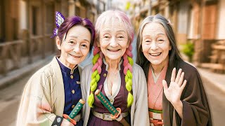 Download Lagu TANJIRO MAKES NEZUKO, MITSURI, KOCHOU AS OLD LADIES - LiSA \ MP3