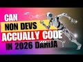 هل يمكن لغير المبرمجين البرمجة في 2026 الفرق بين المطور المبتدئ والخبير Can Non-Devs Actually Code