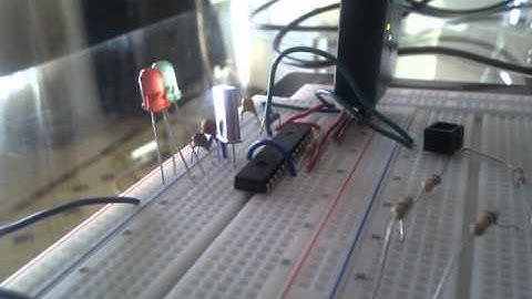 Vídeo segunda prueba con el sensor CNY70