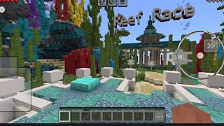 "Epic Reef Race in Minecraft Bedrock Edition | Intense Mini-Game Action!" screenshot 5