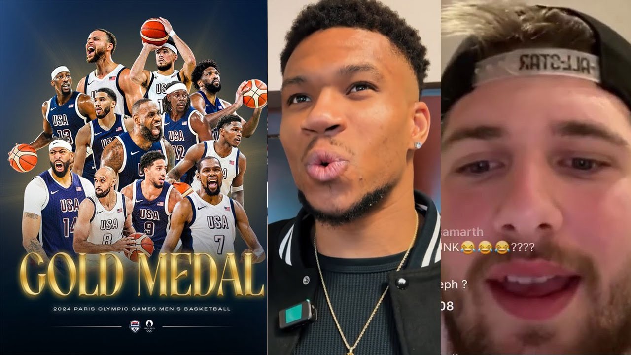 NBA Players React to USA Won Gold Medal in Paris Olympics 2024 (USA vs France Final)