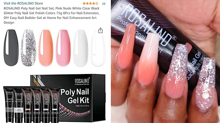 EASY BEGINNER FRIENDLY POLYGEL NAIL TUTORIAL | Ros...
