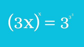 A Challenging Exponential Equation | Can You Solve This?