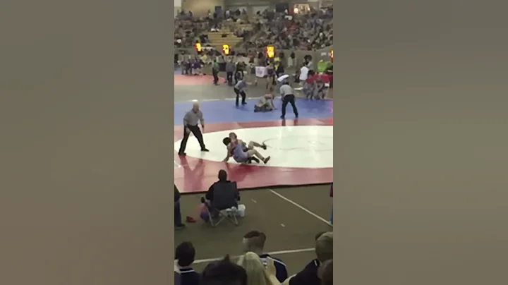 Alex Pursley slams kid at TSSAA state championship...
