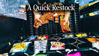Come Restock My Vending Machine With Me In The Rain Asmr